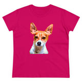 Rat Terrier Women's Midweight Cotton Tee