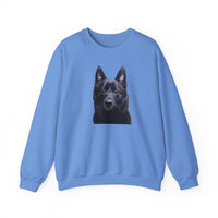 Schipperke Dog Lover Unisex Crewneck 50/50 Sweatshirt - Cool Canine Design