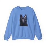 Schipperke Dog Lover Unisex Crewneck 50/50 Sweatshirt - Cool Canine Design