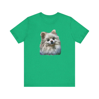Pomeranian 'Snowball' Unisex Jersey Short Sleeve Tee