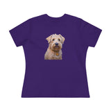 Soft Coated Wheaten Terrier - Women's Relaxed Fit Cotton Tee