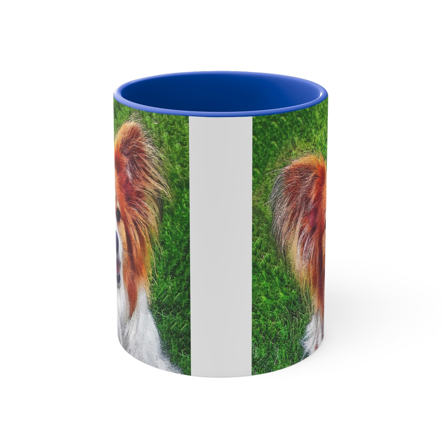 Papillon Ceramic Accent Coffee Mug, 11oz