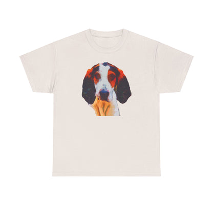 Sophisticated Treeing Walker Coonhound Unisex Heavy Cotton Tee
