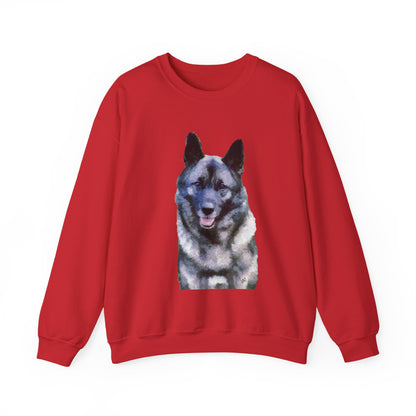 Norwegian Elkhound - Unisex 50/50 Crewneck Sweatshirt