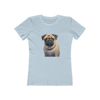 Pug - Women's Slim Fit Ringspun Cotton Tee