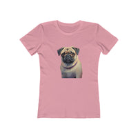 Pug - Women's Slim Fit Ringspun Cotton Tee