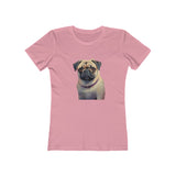 Pug - Women's Slim Fit Ringspun Cotton Tee