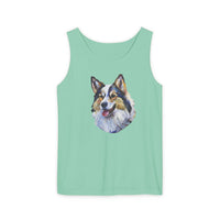 Alaskan Klee Kai Relaxed Fit Ringspun Cotton Tank Top