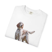 English Setter #4 - Unisex Garment-Dyed T-shirt