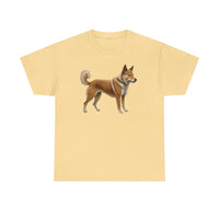 Shikoku - Japanese Hunting Dog Unisex Heavy Cotton Tee