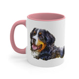 Bernese Mountain Dog Ceramic Accent Coffee Mug, 11oz