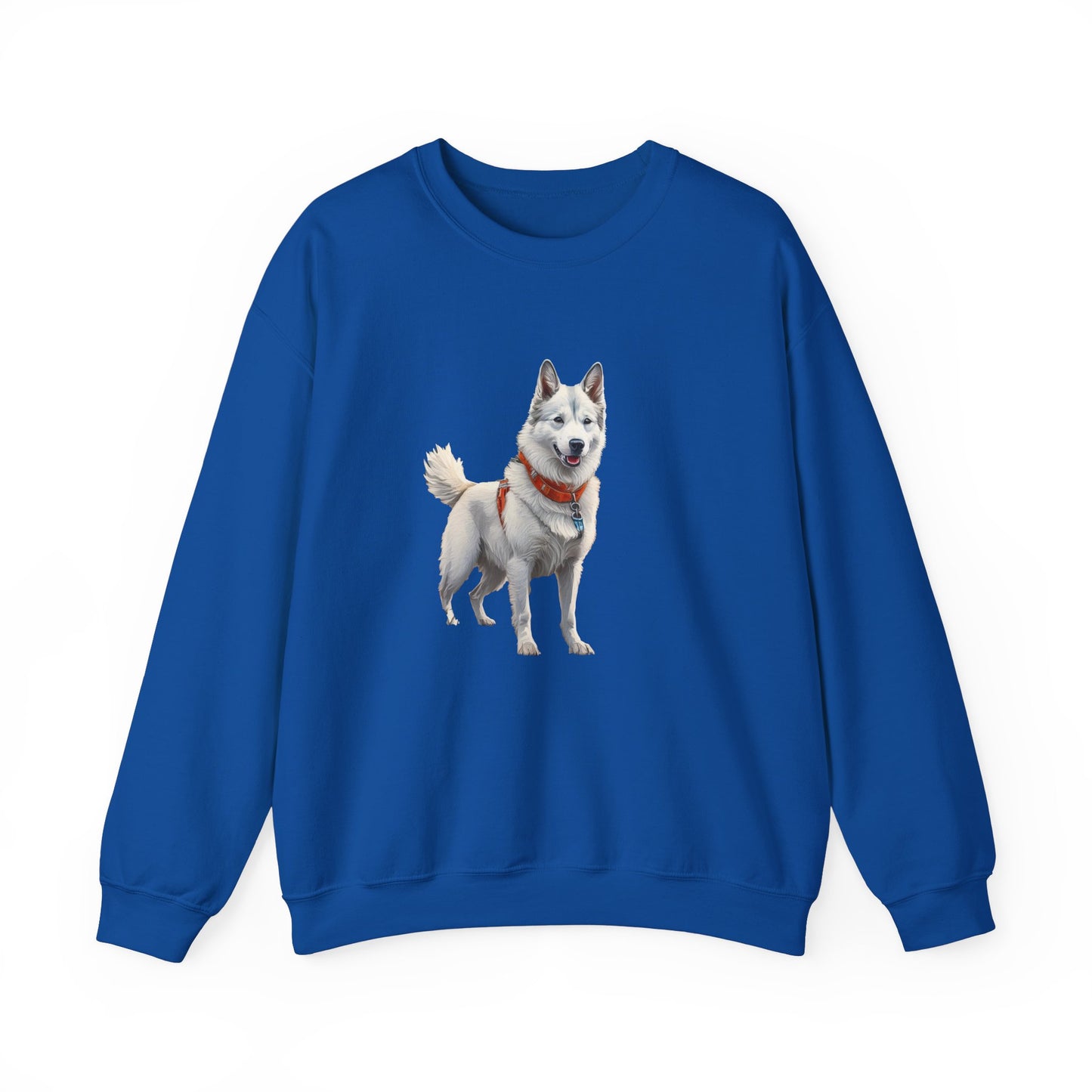 Yakutian Laika - Unisex 50/50  Crewneck Sweatshirt