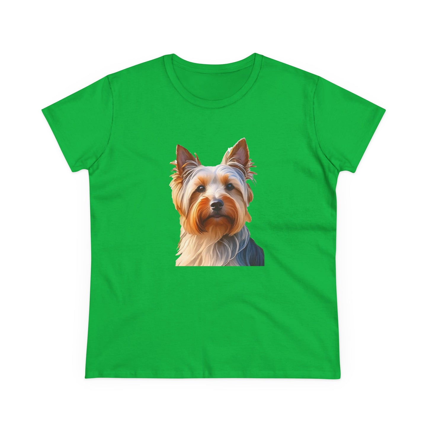 Silky Terrier Women's Midweight Cotton Tee