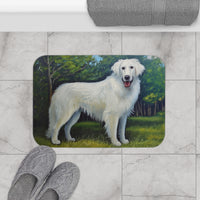 Slovensky Cuvac Bathroom Rug Mat