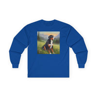 Greater Swiss Mountain Dog Cotton Long Sleeve Tee