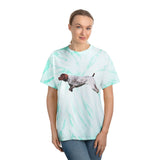 On Point German Shorthair Pointer Tie-Dye Tee