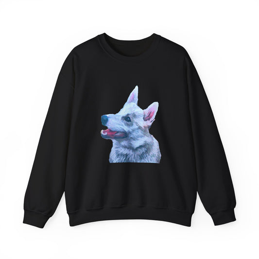 Norwegian Buhund Unisex 50/50 Crewneck Sweatshirt