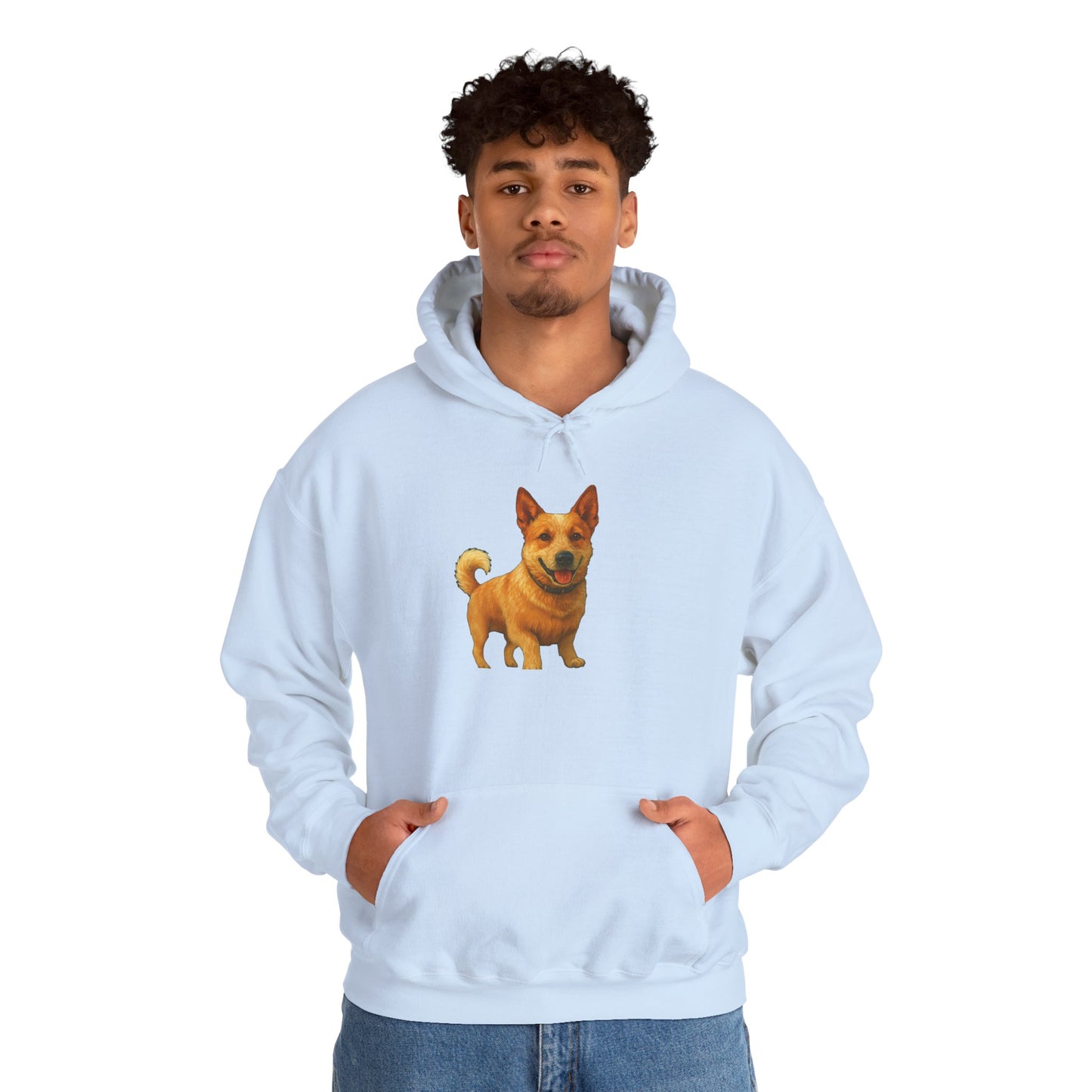 Red Heeler - Australian Cattle Dog #2 Unisex 50/50 Hooded Sweatshirt