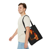 Saxophonist Tote Bag