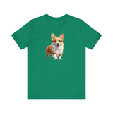 Welsh Corgi Puppy - Unisex Jersey Short Sleeve Tee