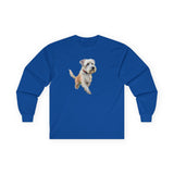 Dandie Terrier - Unisex Classic Cotton Long Sleeve Tee