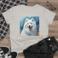 Samoyed Women's Midweight Cotton Tee