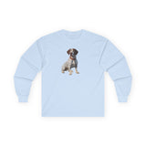 Braque du Bourbonnais Unisex Classic Cotton Long Sleeve Tee