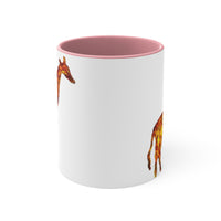 Giraffe 'Camile' Accent Coffee Mug, 11oz