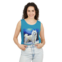 American Eskimo Dog Unisex Relaxed Fit Ringspun Cotton Tank Top
