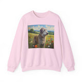 Irish Wolfhound Unisex 50/50 Crewneck Sweatshirt