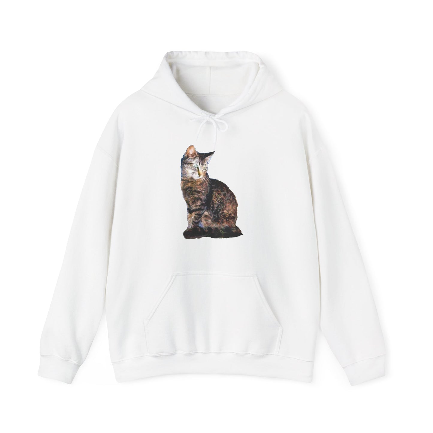 Cat 'Teris of Tinos' Unisex 50/50 Hoodie