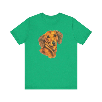 Dachshund 'Doxie 1' Classic Jersey Short Sleeve Tee