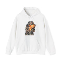 Gordon Setter 'Angus' Unisex 50/50 Hoodie
