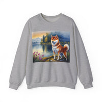 Shiba Inu Unisex 50/50 Crewneck Sweatshirt