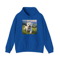 Westie Unisex 50/50 Hooded Sweatshirt