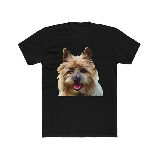 Cairn Terrier Charm Fitted Tee