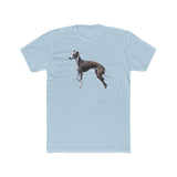 Greyhound Men's Fitted Cotton Crew Tee