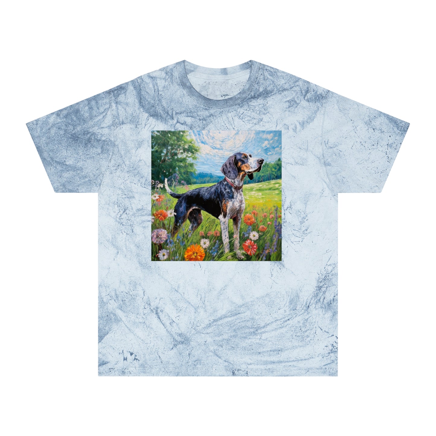 Bluetick Coonhound - Unisex Colour Blast T-Shirt