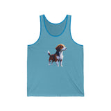 Drever Puppy Unisex Jersey Tank