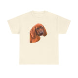 Redbone Coonhound Unisex Heavy Cotton Tee