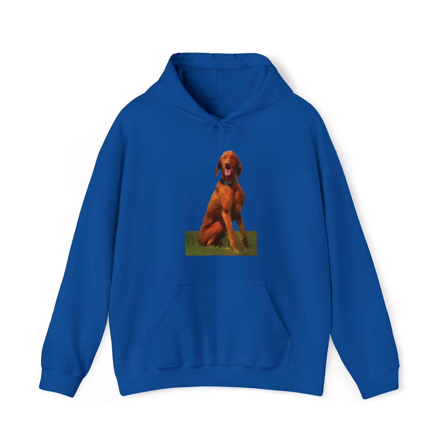 Hungarian Vizsla 'Waiting For The Bride'  Unisex 50/50 Hoodie