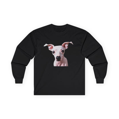 American Hairless Terrier Unisex Cotton Long Sleeve Tee – A Stylish Tribute