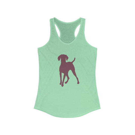 Hungarian Vizsla Women's Ideal Racerback Tank