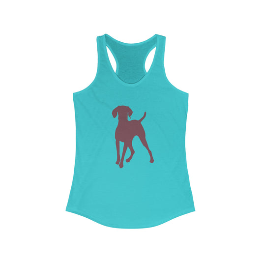Hungarian Vizsla Women's Ideal Racerback Tank