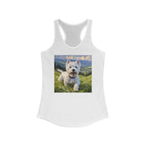 Westie Women's Classic Racerback Tank