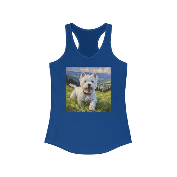 Westie Women's Classic Racerback Tank