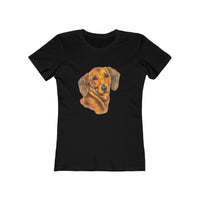 Dachshund Doxie #1 Women's Slim Fit T-Shirt