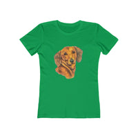 Dachshund Doxie #1 Women's Slim Fit T-Shirt