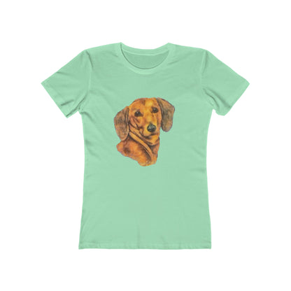 Dachshund Doxie #1 Women's Slim Fit T-Shirt