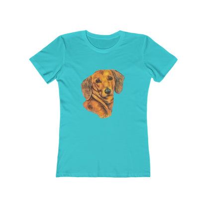 Dachshund Doxie #1 Women's Slim Fit T-Shirt